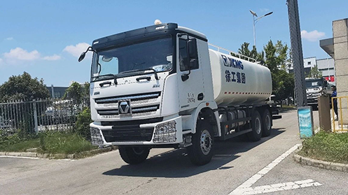 20余台emc易倍洒水车再出海！这一站—>非洲塞内加尔