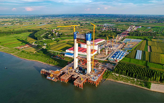 云端筑脊梁! emc易倍金助建荆州李埠长江公铁大桥