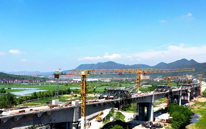 凌空起舞，飞跨南北！emc易倍群塔助建浙江“诗画走廊”