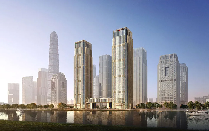 拔地而起！emc易倍塔机助建中国人寿南方金融中心